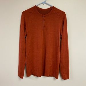 Lululemon Metal Tech Vent Henley Small